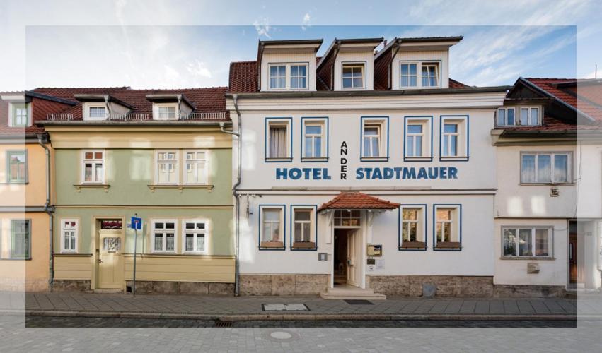 Muehlhaeuser Hof Und Stadtmauer Mühlhausen Kültér fotó