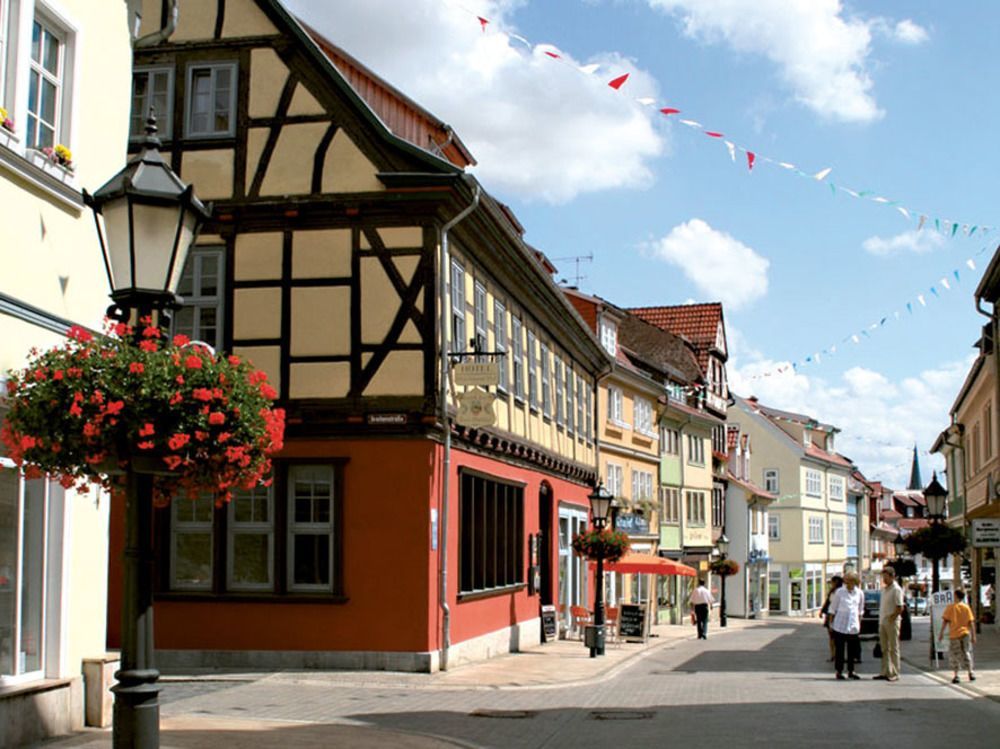 Muehlhaeuser Hof Und Stadtmauer Mühlhausen Kültér fotó