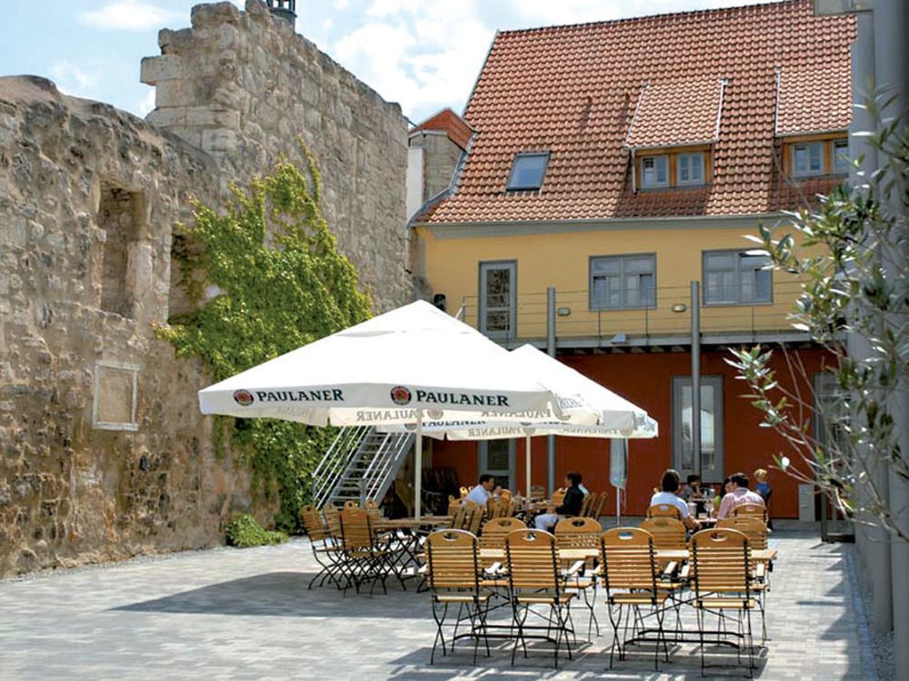 Muehlhaeuser Hof Und Stadtmauer Mühlhausen Kültér fotó